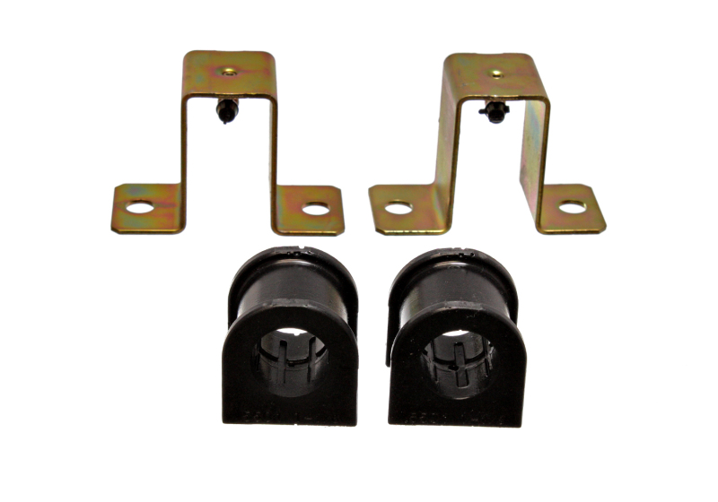 Ford Mustang Sway Bar Bushing Set - Front - Energy Suspension - 30mm, Greaseable Bushings, Hyper-Flex - Black - `94-`04